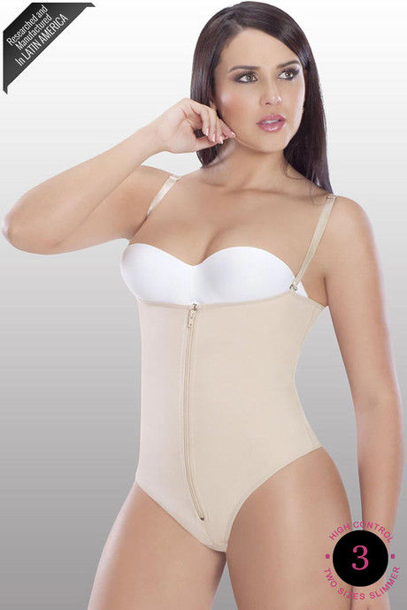 Buy Zivame Thermo Slim Cotton Lined High Compression Bodysuit at
